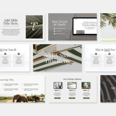 Presentation Slide Deck