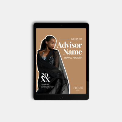Travel Advisor Media Kit