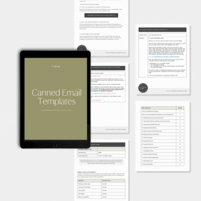 Standard FIT Client Communication Templates - Agency