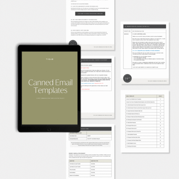 Standard FIT Client Communication Templates