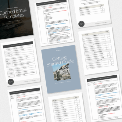 River Cruise Client Communication Templates - Agency
