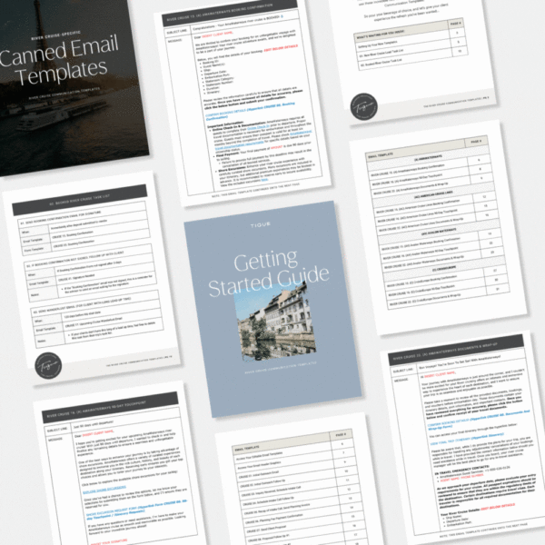 River Cruise Client Communication Templates