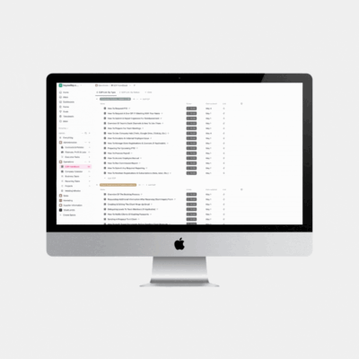ClickUp Business Hub Template