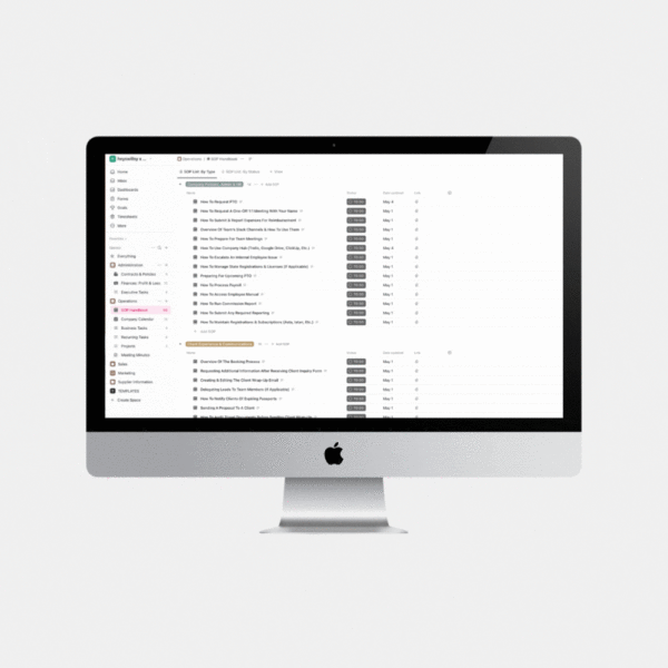 ClickUp Business Hub Template