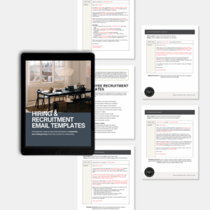 Hiring & Recruitment Email Templates