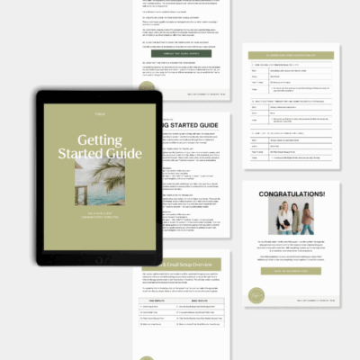 Sun & Sand Client Communication Templates