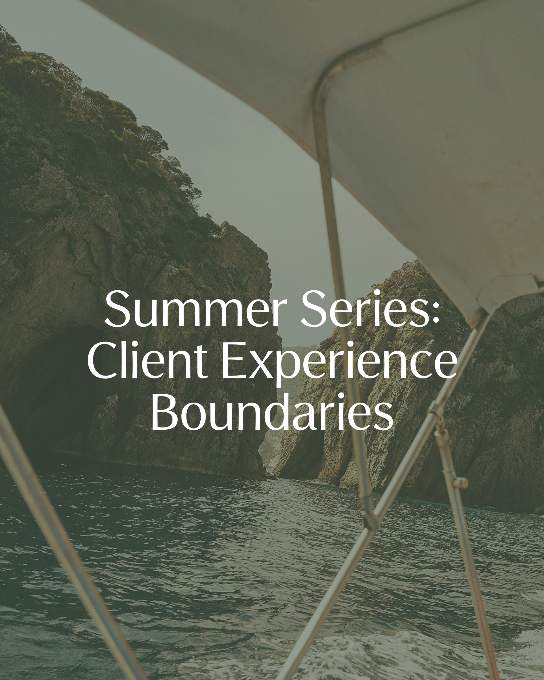 travel advisor client experience boundaries