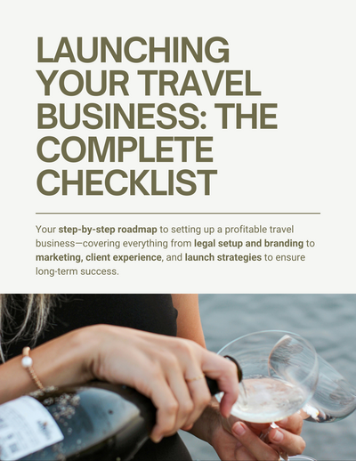 Launching Your Travel Business: The Complete Checklist, the free checklist from TIQUE