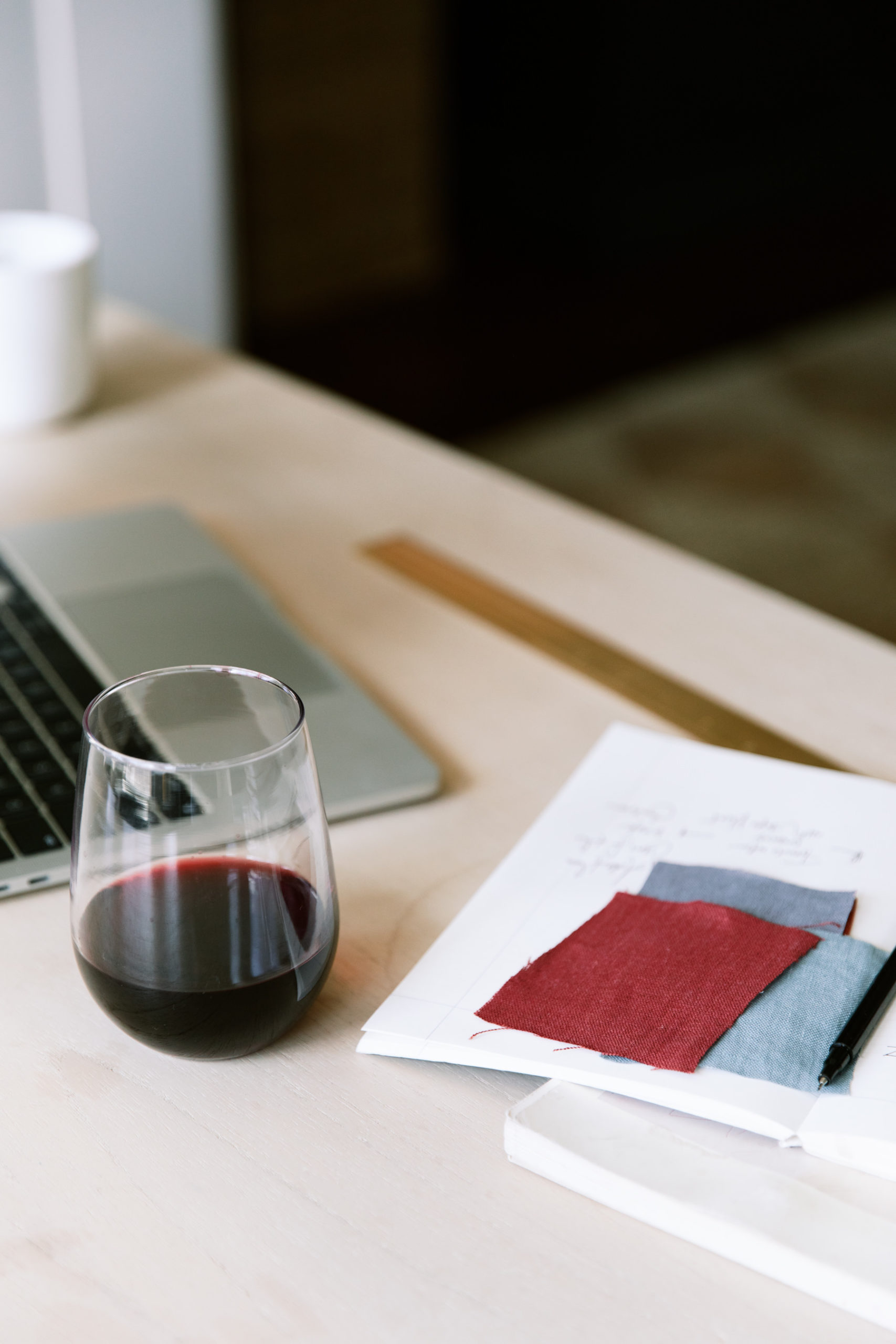 Wine Brand Kit and Computer